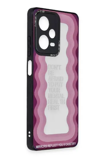 Newface Xiaomi Redmi Note 12 Pro 5G Kılıf Mirror Desenli Kapak - Mirror - 11 resmi