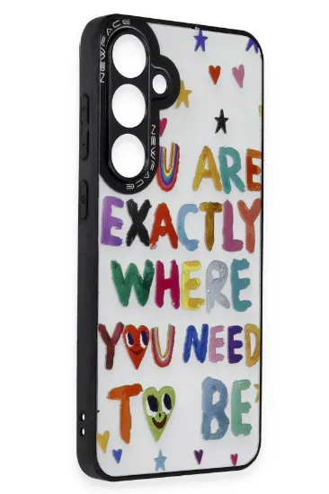 Newface Samsung Galaxy S24 Plus Kılıf Mirror Desenli Kapak - Mirror - 10 resmi