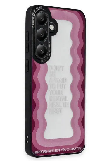 Newface Samsung Galaxy S24 Plus Kılıf Mirror Desenli Kapak - Mirror - 11 resmi