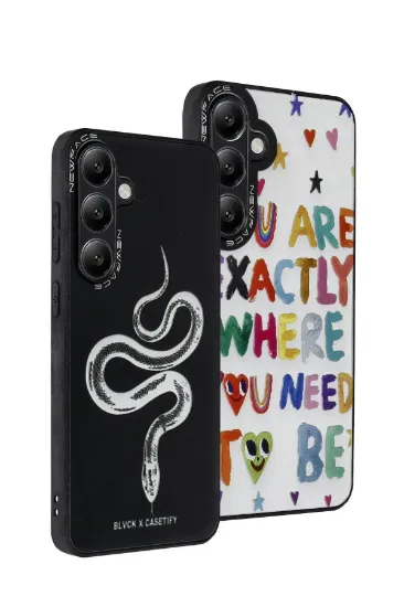 Newface Samsung Galaxy S24 Plus Kılıf Mirror Desenli Kapak - Mirror - 13 resmi