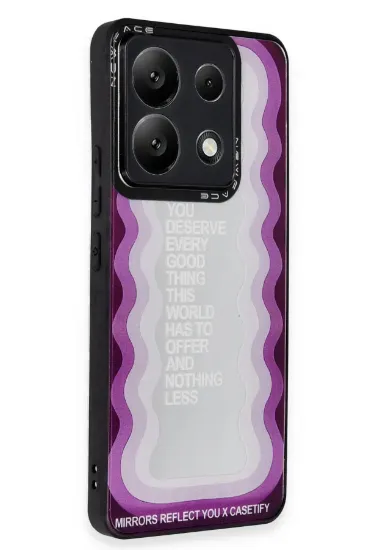 Newface Xiaomi Redmi Note 13 Pro 5G Kılıf Mirror Desenli Kapak - Mirror - 5 resmi