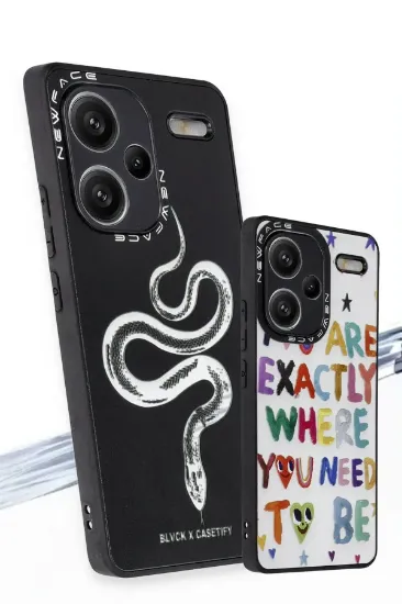 Newface Xiaomi Redmi Note 13 Pro Plus Kılıf Mirror Desenli Kapak - Mirror - 11 resmi