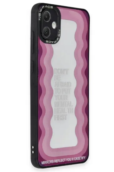 Newface Samsung Galaxy A05 Kılıf Mirror Desenli Kapak - Mirror - 11 resmi
