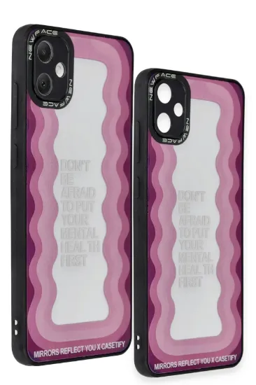 Newface Samsung Galaxy A05 Kılıf Mirror Desenli Kapak - Mirror - 11 resmi