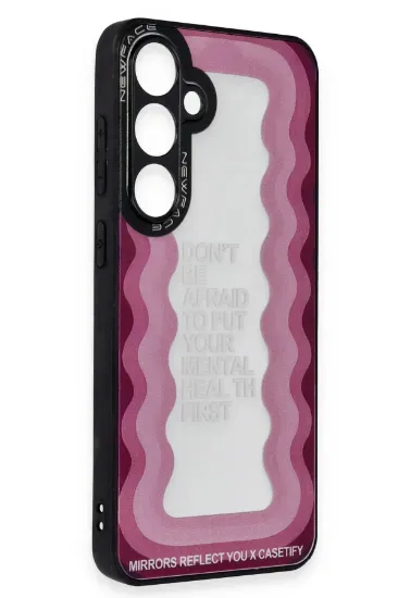 Newface Samsung Galaxy A05S Kılıf Mirror Desenli Kapak - Mirror - 11 resmi