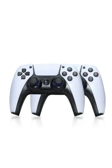 Newface Y5 64GB Android Dual Pad 4K Game Stick - Beyaz resmi