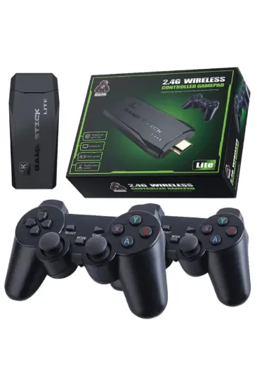 Newface M8 64GB Dual Pad 4K Game Stick - Siyah resmi
