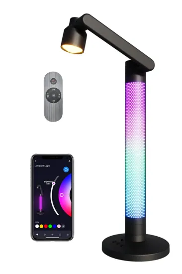 Newface HFW002 RGB Masaüstü Dekoratif Lamba - Siyah resmi