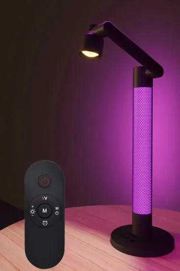 Newface HFW002 RGB Masaüstü Dekoratif Lamba - Siyah resmi