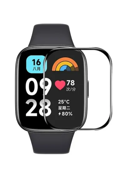 Newface Xiaomi Redmi Watch 3 Active Polymer Nano Ekran Koruyucu - Şeffaf resmi