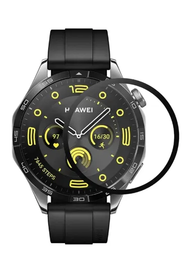 Newface Huawei GT4 46mm 22mm Polymer Nano Ekran Koruyucu - Şeffaf resmi