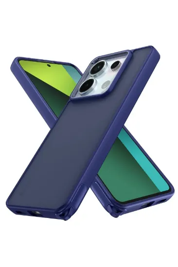 Newface Xiaomi Redmi Note 13 Pro 5G Kılıf Elegant Kapak - Lacivert resmi
