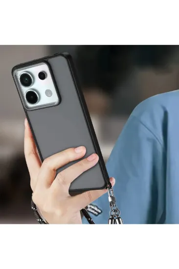 Newface Xiaomi Redmi Note 13 Pro 5G Kılıf Elegant Kapak - Pudra resmi