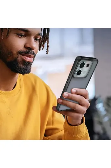 Newface Xiaomi Redmi Note 13 Pro 5G Kılıf Elegant Kapak - Pudra resmi