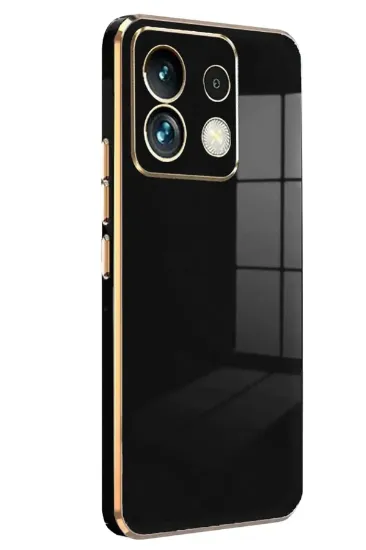 Newface Xiaomi Redmi Note 13 5G Kılıf Volet Silikon - Siyah resmi