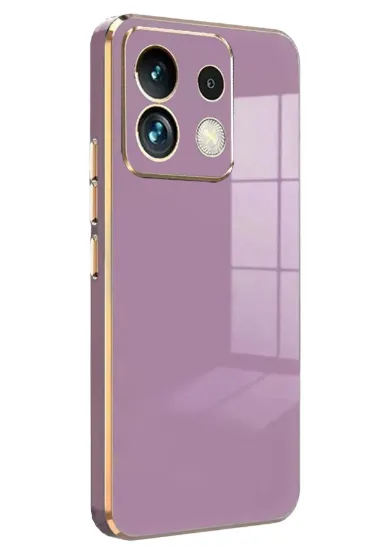 Newface Xiaomi Redmi Note 13 5G Kılıf Volet Silikon - Mor resmi