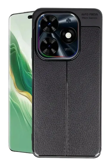 Newface Tecno Spark Go 2024 Kılıf Auto Focus Kapak - Siyah resmi