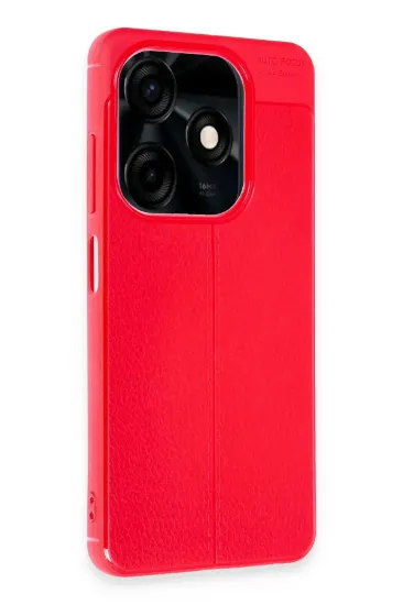 Newface Tecno Spark Go 2024 Kılıf Auto Focus Kapak - Kırmızı resmi