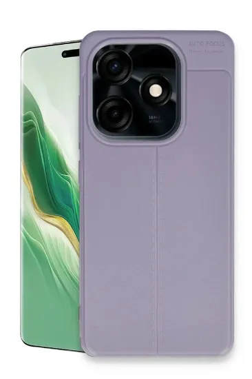 Newface Tecno Spark Go 2024 Kılıf Auto Focus Kapak - Lila resmi