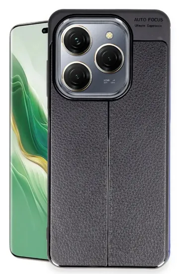 Newface Tecno Spark 20 Pro Kılıf Auto Focus Kapak - Siyah resmi
