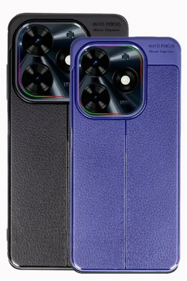 Newface Tecno Spark 20 Pro Kılıf Auto Focus Kapak - Koyu Yeşil resmi