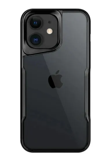Newface iPhone 11 Kılıf Boyi Silikon Kapak - Siyah resmi