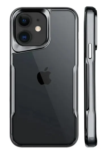 Newface iPhone 11 Kılıf Boyi Silikon Kapak - Titan Gri resmi