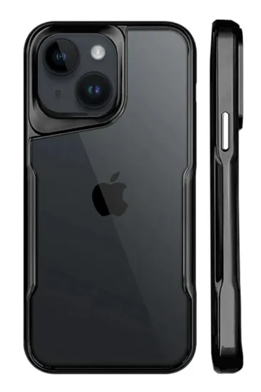 Newface iPhone 15 Kılıf Boyi Silikon Kapak - Siyah resmi