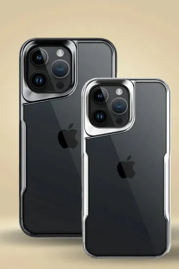 Newface iPhone 15 Pro Max Kılıf Boyi Silikon Kapak - Lacivert resmi
