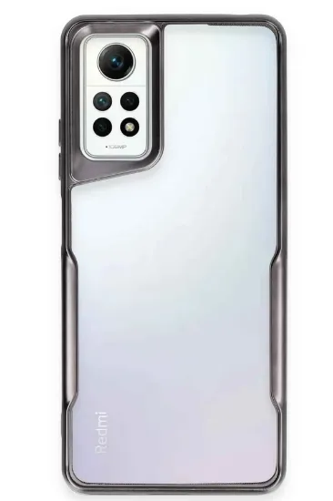 Newface Xiaomi Redmi Note 12 Pro 4G Kılıf Boyi Silikon Kapak - Siyah resmi