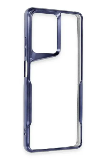 Newface Xiaomi Redmi Note 12 Pro 5G Kılıf Boyi Silikon Kapak - Lacivert resmi