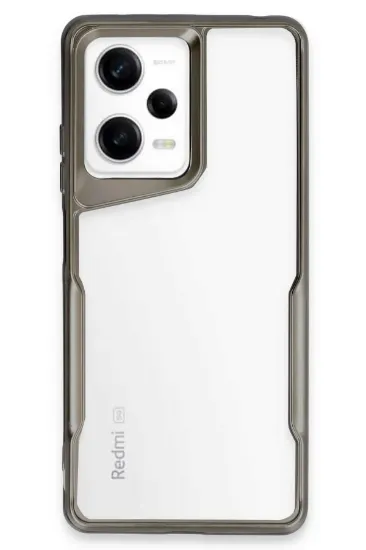 Newface Xiaomi Redmi Note 12 Pro 5G Kılıf Boyi Silikon Kapak - Titan Gri resmi
