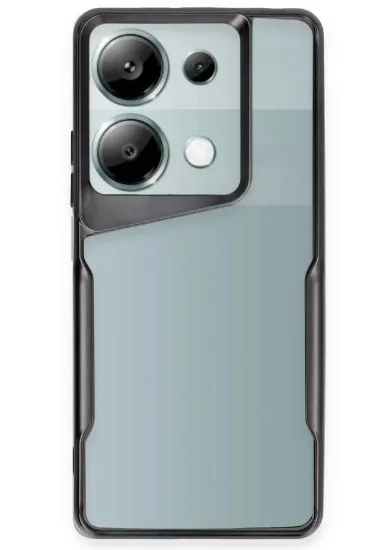 Newface Xiaomi Redmi Note 13 Pro 5G Kılıf Boyi Silikon Kapak - Siyah resmi