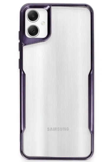 Newface Samsung Galaxy A05 Kılıf Boyi Silikon Kapak - Derin Mor resmi