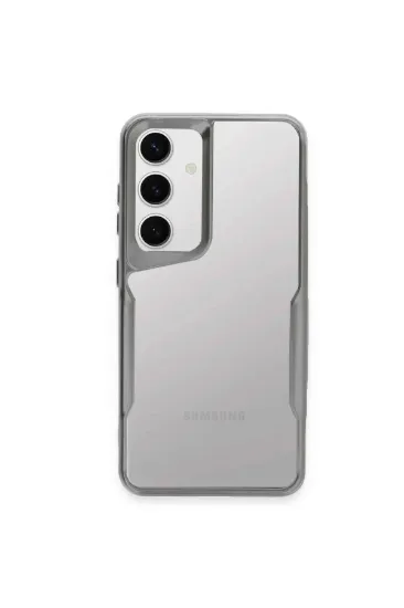 Newface Samsung Galaxy A14 4G Kılıf Boyi Silikon Kapak - Gümüş resmi