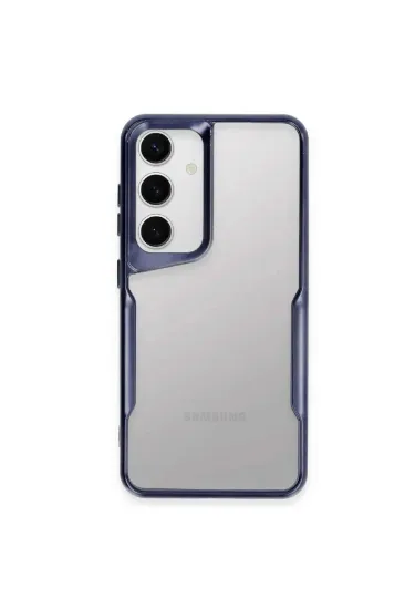 Newface Samsung Galaxy A25 5G Kılıf Boyi Silikon Kapak - Lacivert resmi