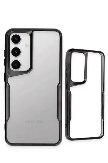 Newface Samsung Galaxy S24 Kılıf Boyi Silikon Kapak - Lacivert resmi