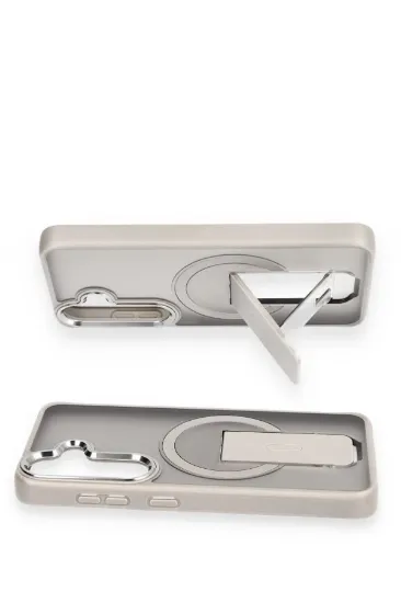 Newface Samsung Galaxy S24 Plus Tork Magsafe Standlı Kapak - Siyah resmi