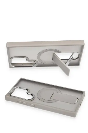 Newface Samsung Galaxy S24 Ultra Tork Magsafe Standlı Kapak - Siyah resmi