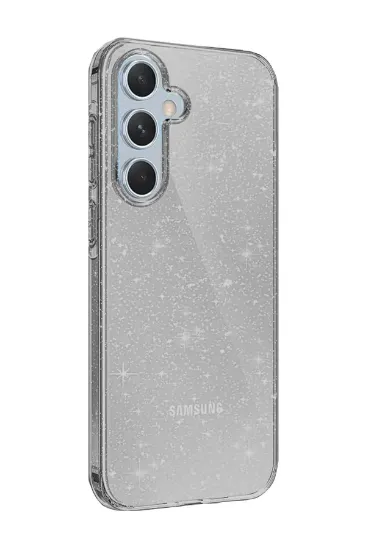Newface Samsung Galaxy A05S Kılıf Glow Kapak - Siyah resmi