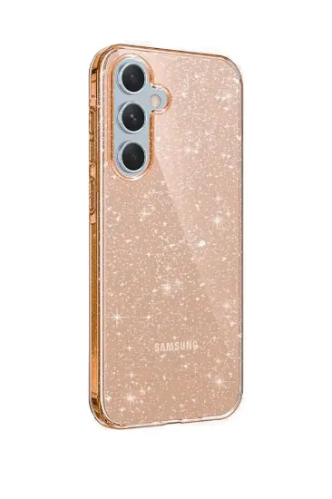 Newface Samsung Galaxy A05S Kılıf Glow Kapak - Turuncu resmi
