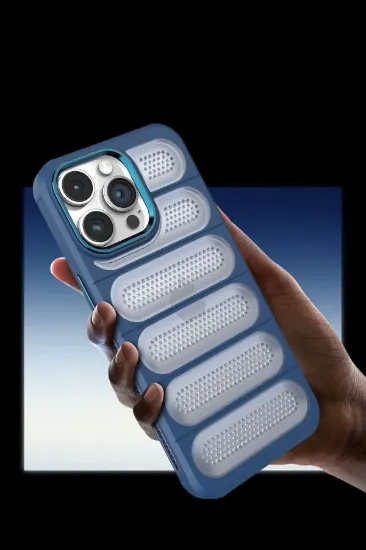 Newface iPhone 15 Pro Max Kılıf Airmax Silikon Kapak - Siyah resmi