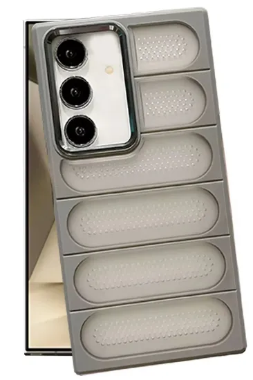 Newface Samsung Galaxy S24 Kılıf Airmax Silikon Kapak - Titan Gri resmi