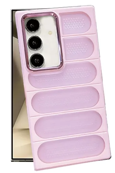 Newface Samsung Galaxy S24 Plus Kılıf Airmax Silikon Kapak - Pembe resmi