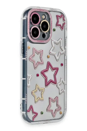 Newface iPhone 15 Pro Max Kılıf Reflexion Desenli Kapak - Desen 3 resmi
