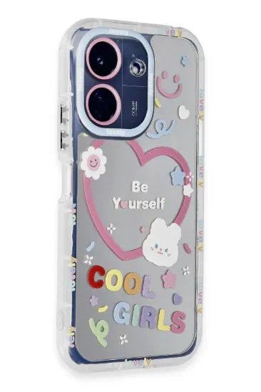 Newface Xiaomi Redmi 13C Kılıf Reflexion Desenli Kapak - Desen 1 resmi