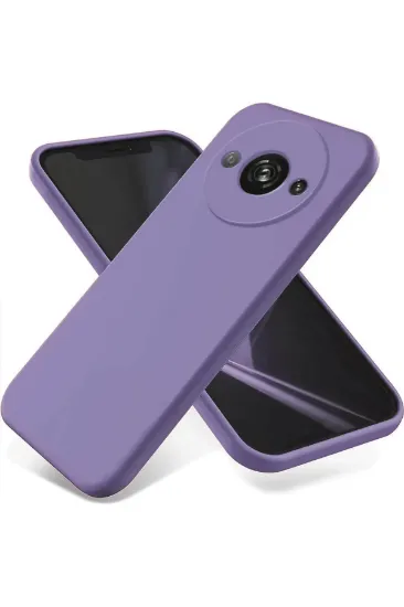 Newface Xiaomi Redmi A3 4G Kılıf First Silikon - Lila resmi