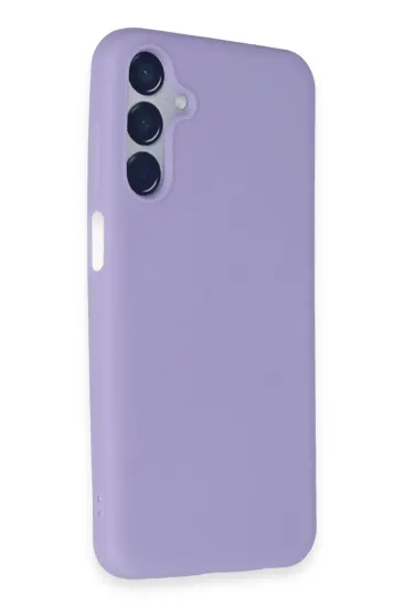 Newface Samsung Galaxy M15 Kılıf First Silikon - Lila resmi