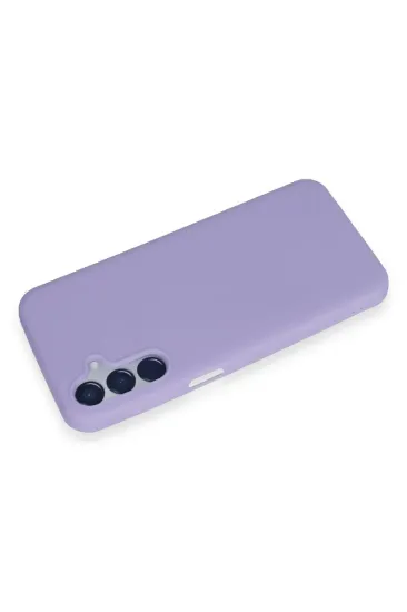 Newface Samsung Galaxy M15 Kılıf First Silikon - Lila resmi