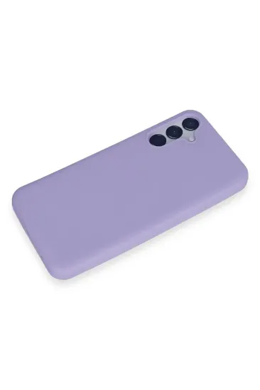 Newface Samsung Galaxy M15 Kılıf First Silikon - Lila resmi